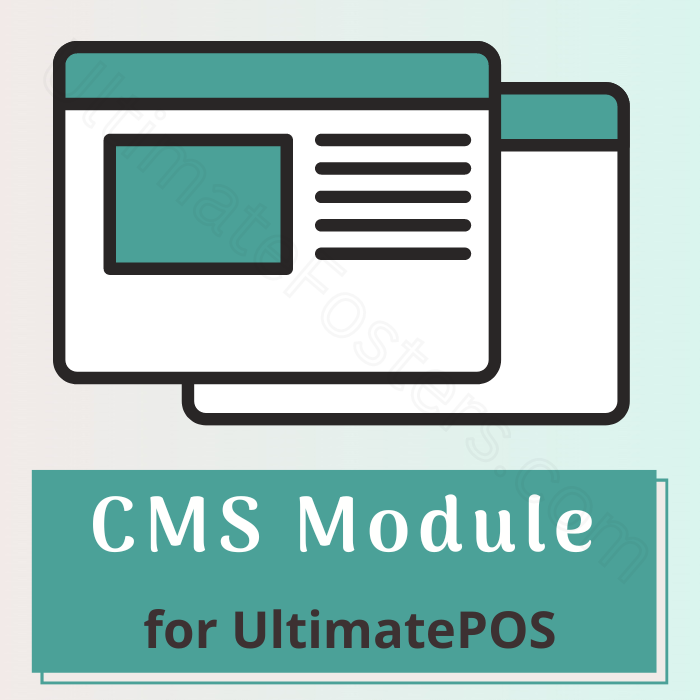 CMS-Module for VendaaPOS